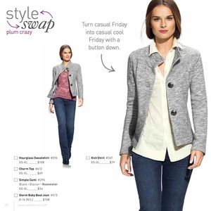 🖤HP🖤Cabi Hourglass Gray Jacket